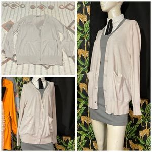 Alexander Wang Lightweight Button Front Cardigan Sweater Size Medium